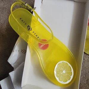 Katy Perry Collections Citrus Yellow Sandals